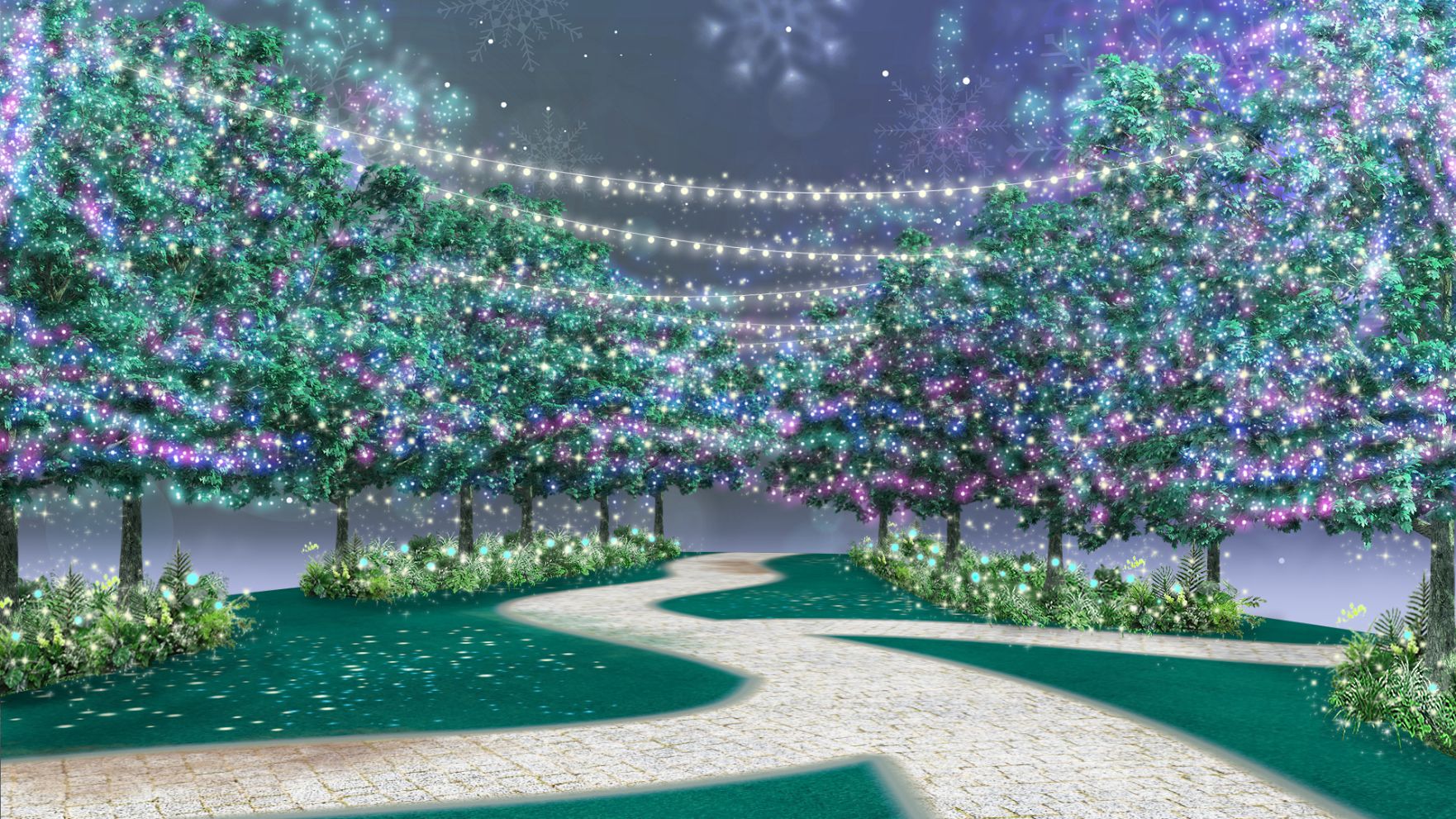 YOHO MALL II中庭則打造成「仙子們的秘密花園」.jpg