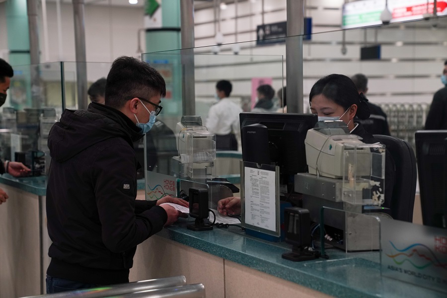 通關在即‧有片｜入境處內部演練為開關作準備　近300名人員參與