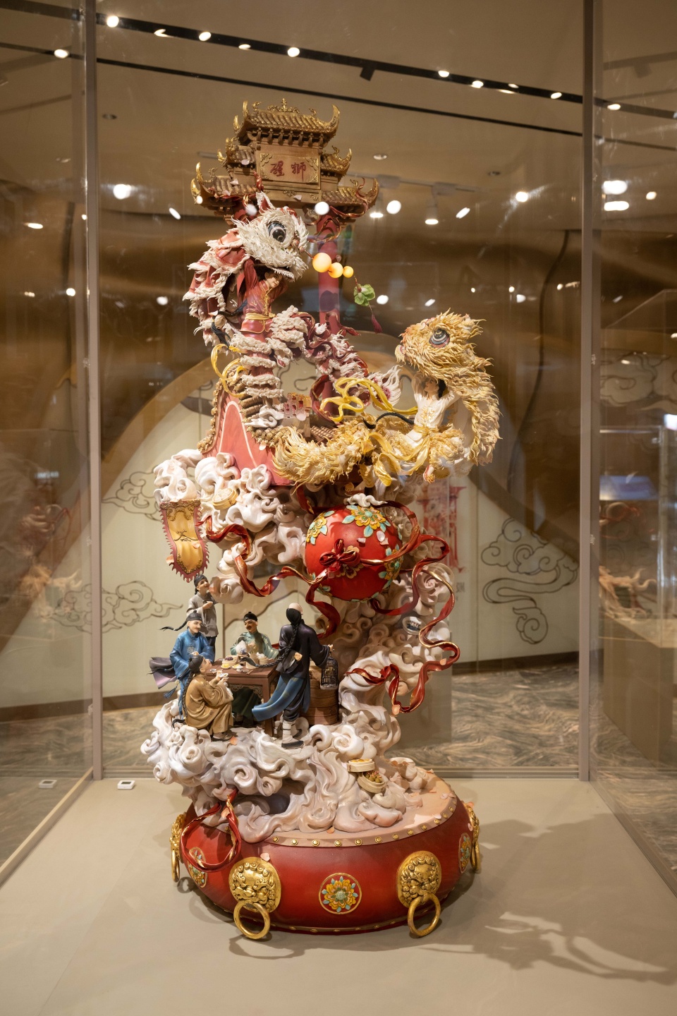 「中国糖王」周毅翻糖雕塑展澳门举行-用蛋糕艺术展现中华文化