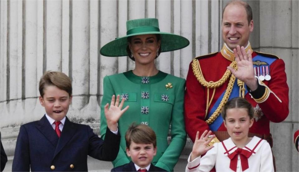 英國凱特王妃將缺席下月閲兵儀式---查爾斯國王將改乘馬車主持