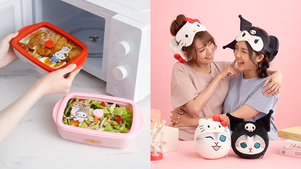 7-Eleven聯乘mofusand及Sanrio再推印花精品4款玻璃餐盒！加映Kuromi筆