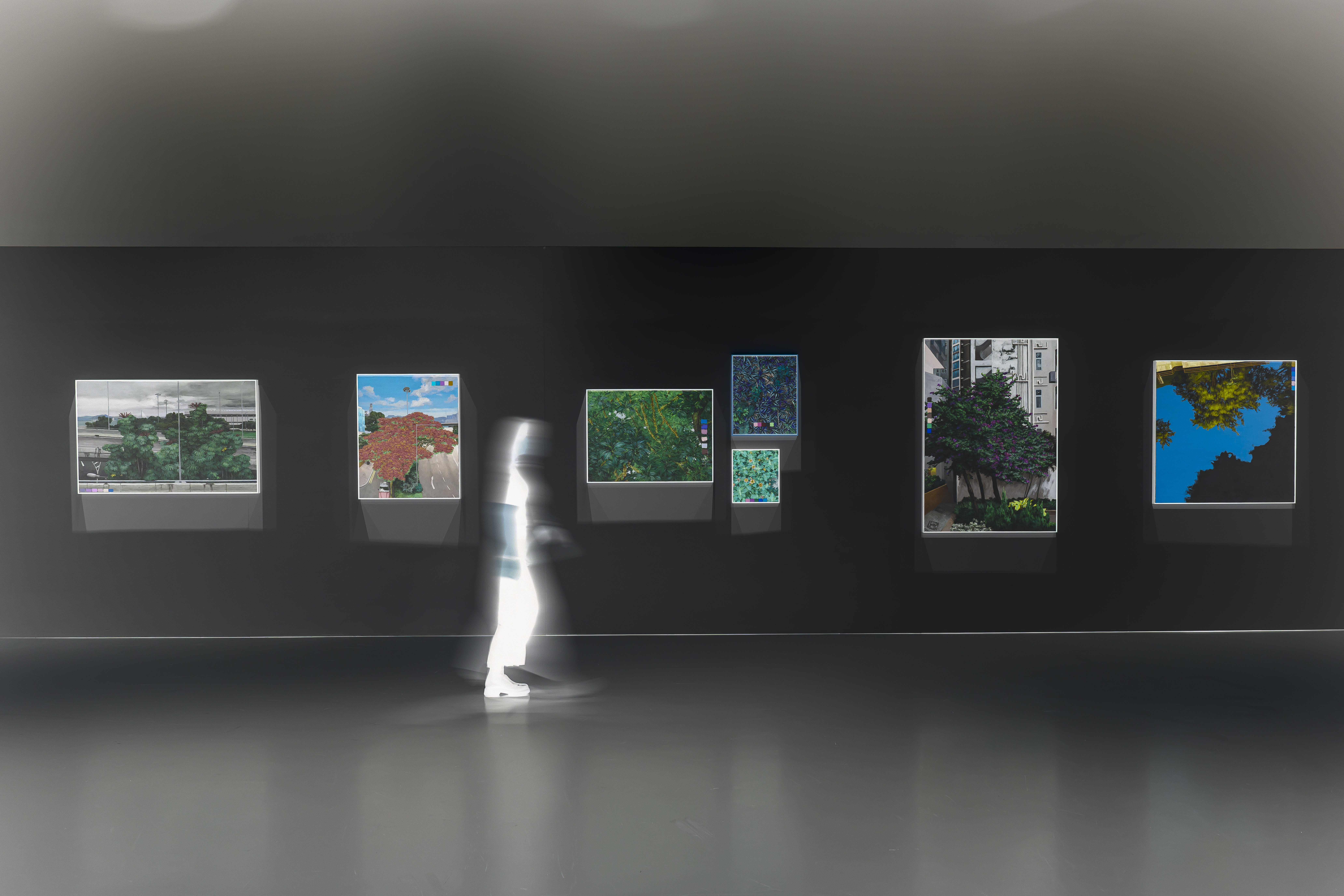 Exhibition view of One · Square · Water · Soil_(9) (negative image).jpg