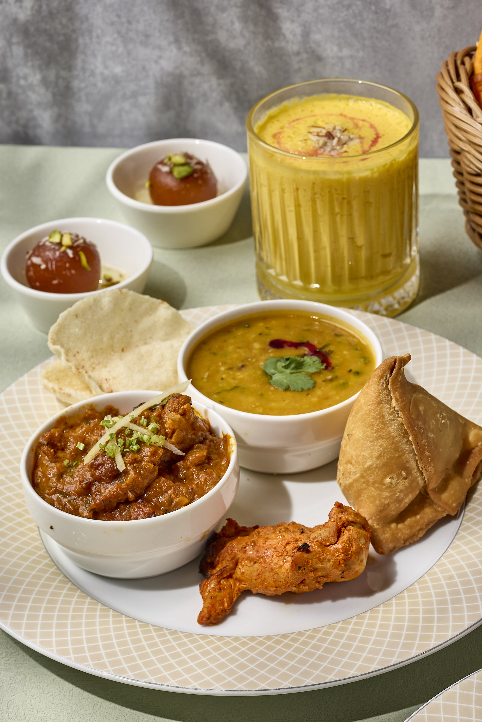 Spice Bazaar Lunch Set (samosa, chicken tikka, chicken tikka masala, dessert of the day).jpg