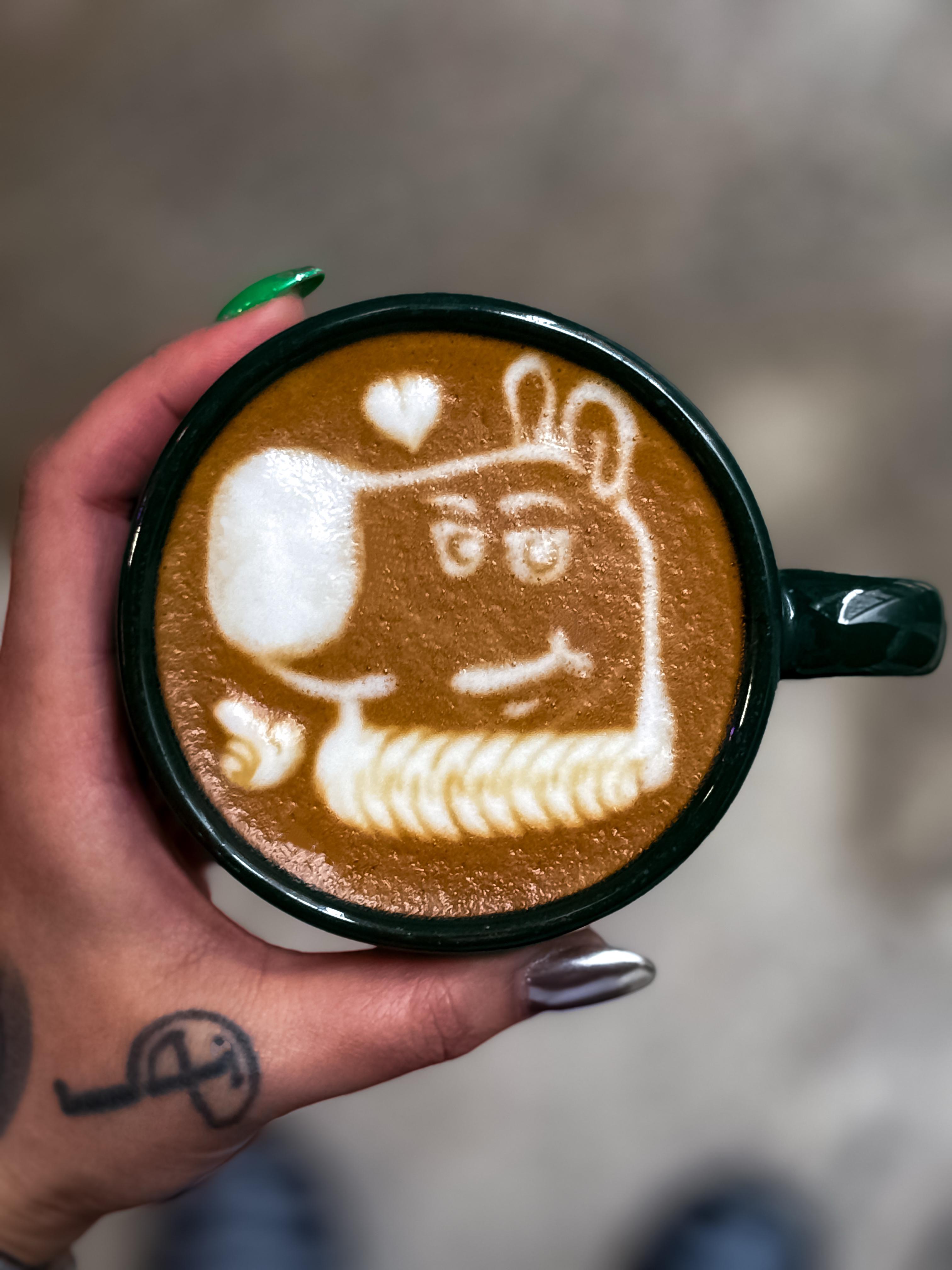 Latte Artist Ivy 拉花作品「Chill Guy」.jpg