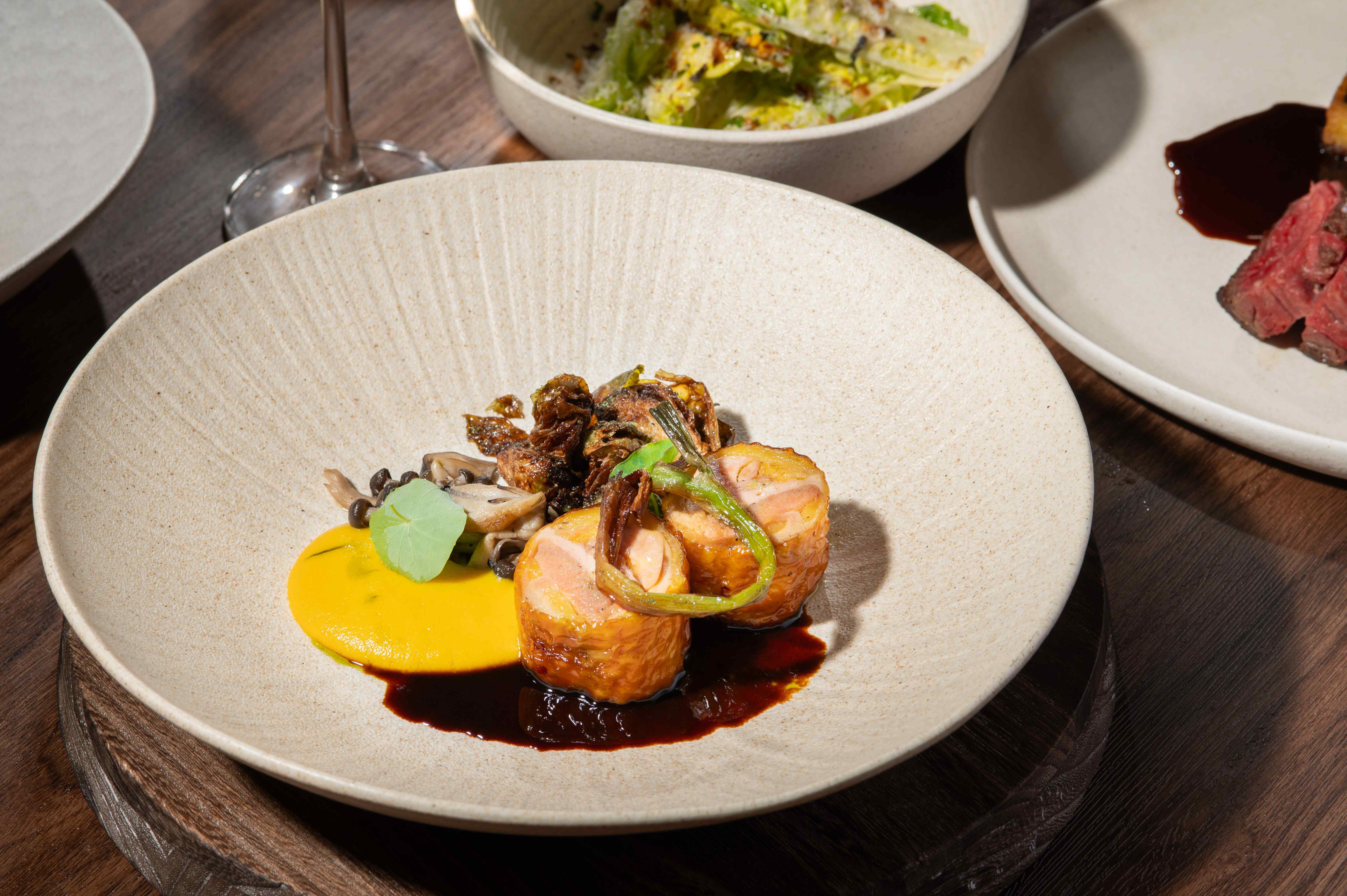 Mains - Three Yellow Chicken Roulade.jpg