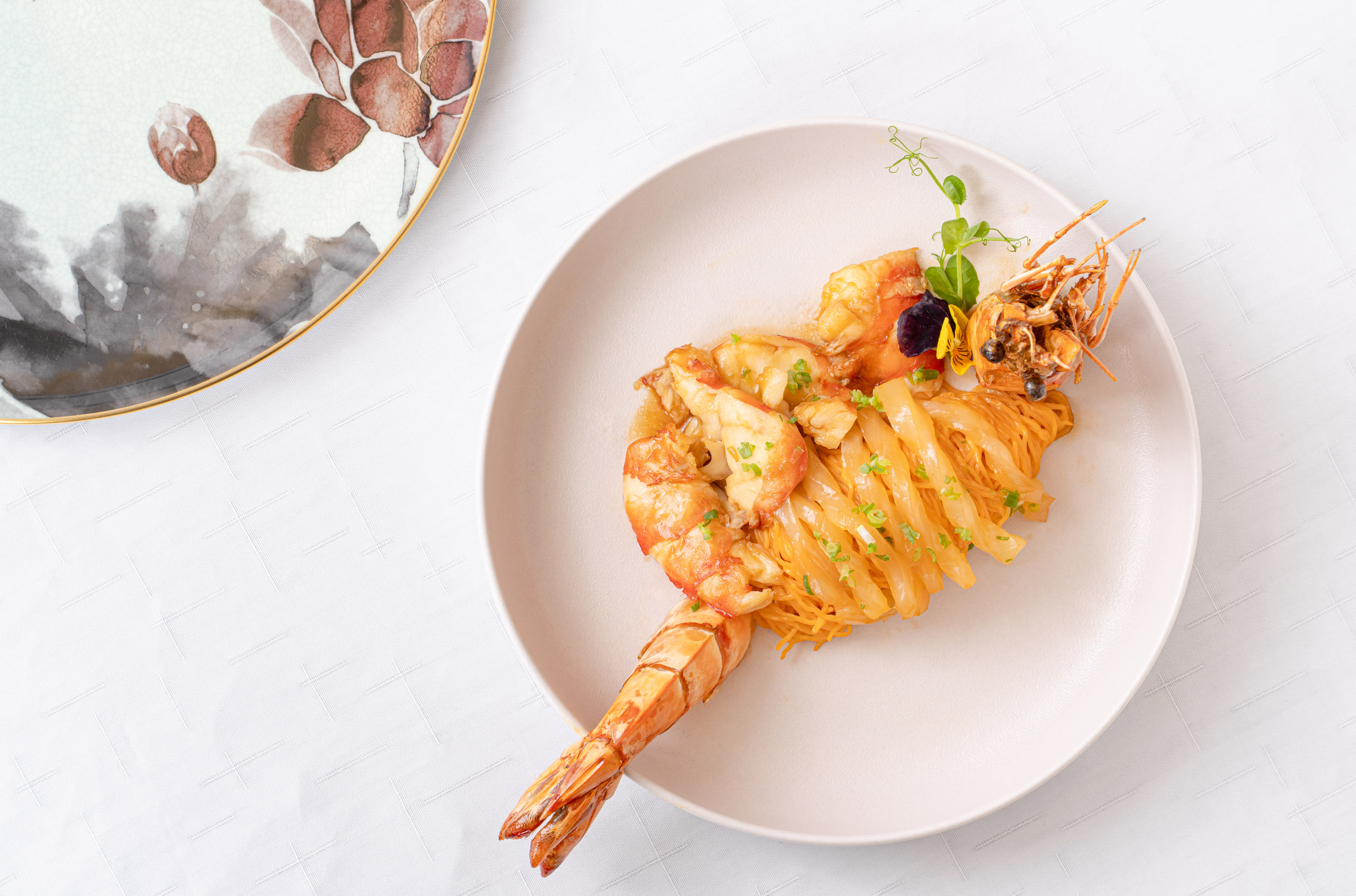 Tiger Prawn, Yuet Wo’s Organic Superior Soy Sauce, Pan-fried, Fish Maw, Tosses Noodles, Homemade Shrimp - Copy.jpg