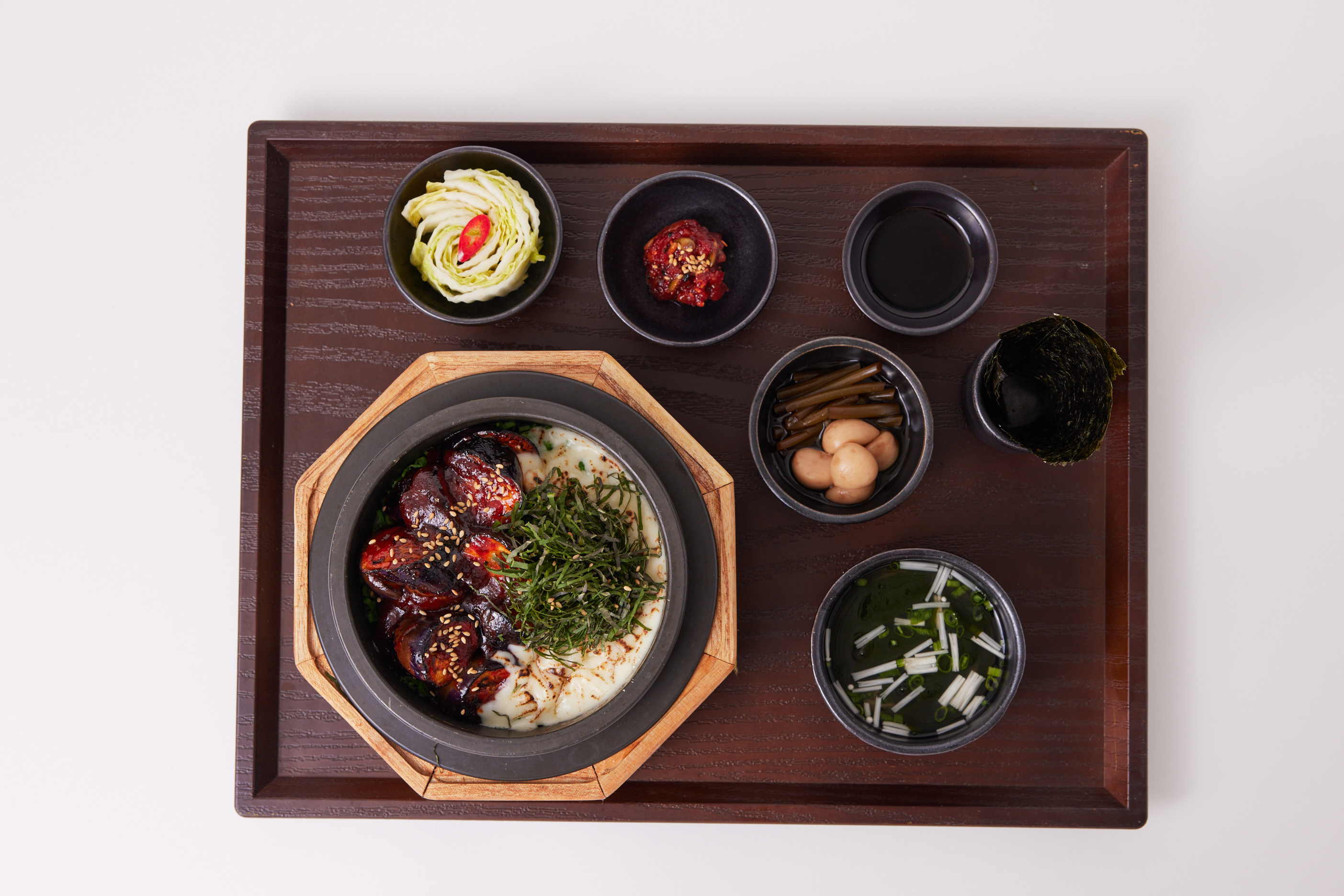 Spicy Eggplants & Cheese Sot Bap 韓式辛辣茄子芝士釜飯 ($118)_2.jpg Spicy Eggplants & Cheese Sot Bap 韓式辛辣茄子芝士釜飯 ($118)_2.jpg