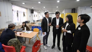 1555名大埔受災居民入住過渡性安置單位--有政黨落區探訪情況