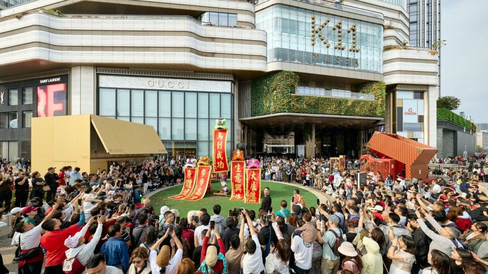 丁財兩旺丨K11-MUSEA春節黃金周人流增10--旅客消費多六成