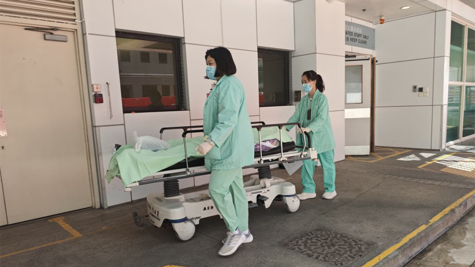 石鼓洲地盤男工暈倒昏迷-直升機送院搶救不治