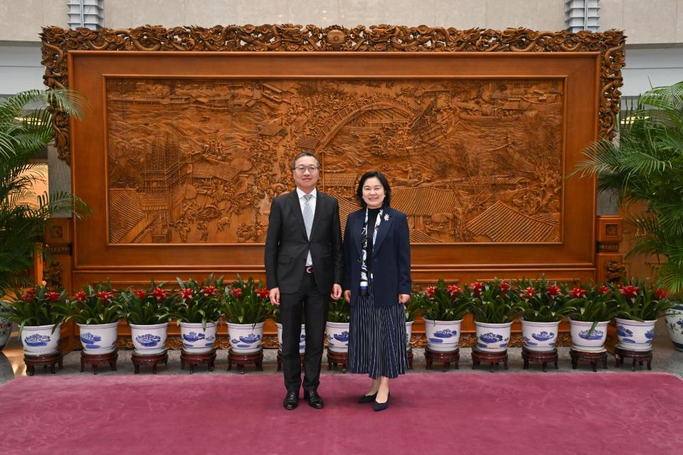 林定國訪京拜會最高法司法部等-推進香港與內地司法協作