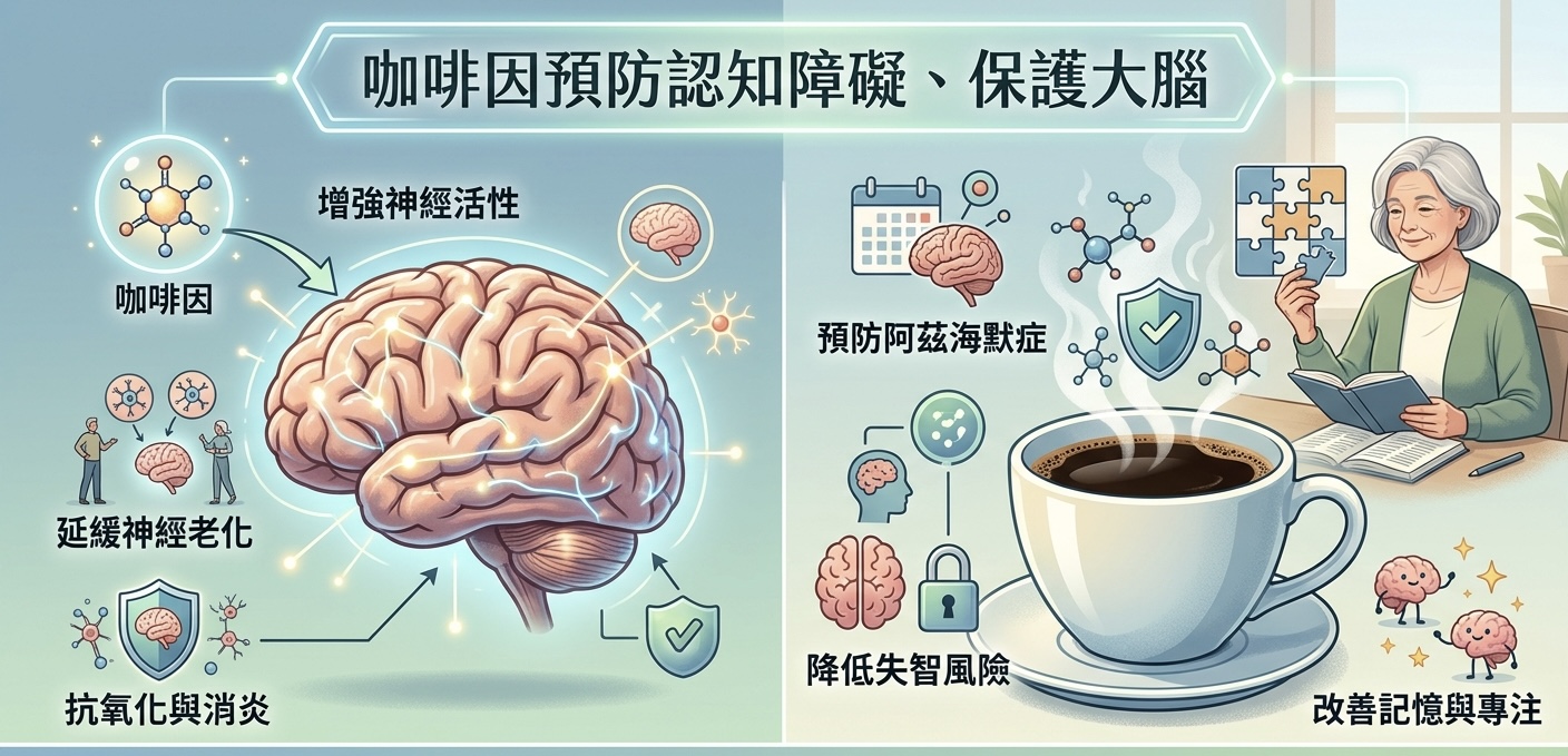 身心有營飲食法則-黑咖啡防失智真相-營養師揭3大好處-致命飲用陷阱