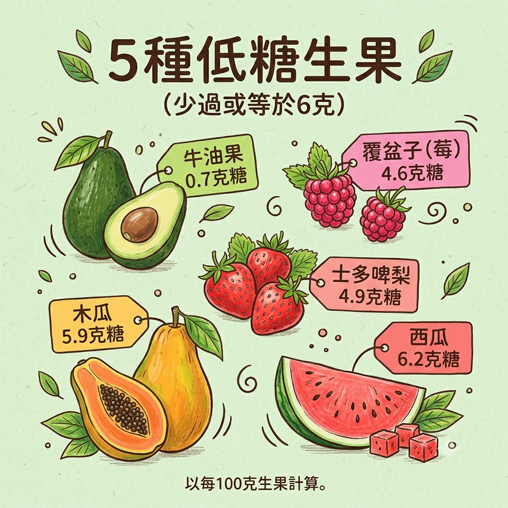 身心有營飲食法則-教你避開高糖炸彈-生果糖分大比拼-夏日消暑一款水分比西瓜更高