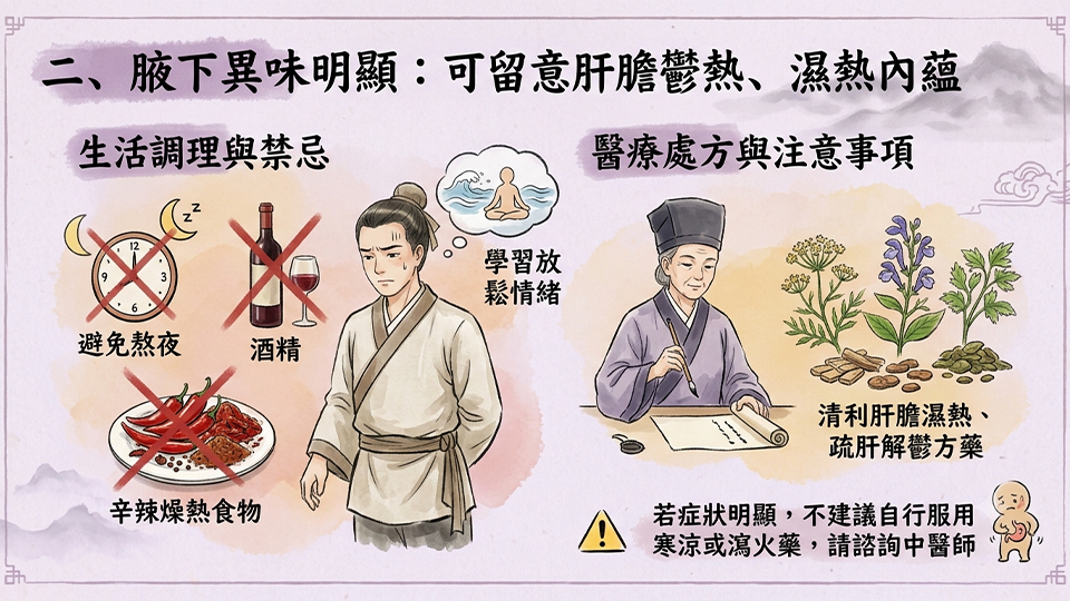 亭嘉的中醫日常-夏天汗味重-不只是衛生問題-中醫教你從氣味看體質線索