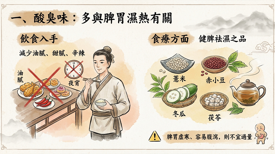 亭嘉的中醫日常-夏天汗味重-不只是衛生問題-中醫教你從氣味看體質線索