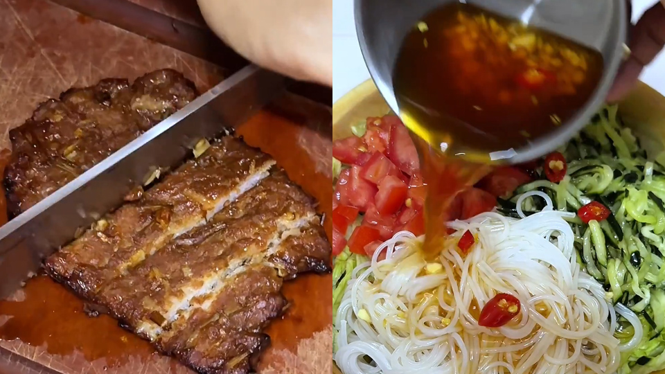 Fit-Food自煮教室-夏日減脂必收藏--香茅豬扒撈檬沙律