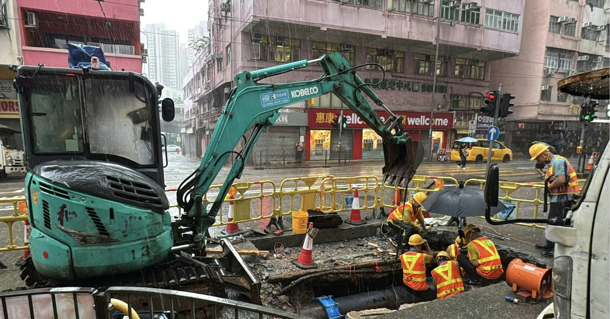 筲箕灣停水-全港仍有數百公里舊水管-議員倡封路更換