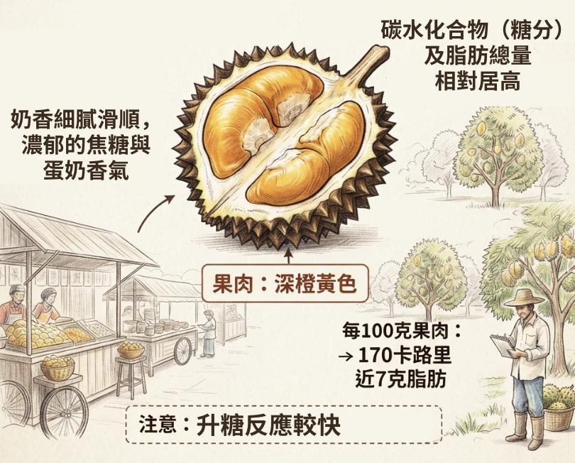 黑刺榴槤（圖：AI圖片）