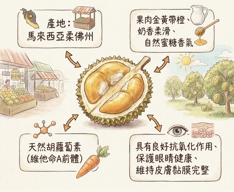 紅肉榴槤（圖：AI圖片）
