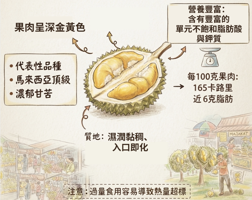 貓山王榴槤（圖：AI圖片）