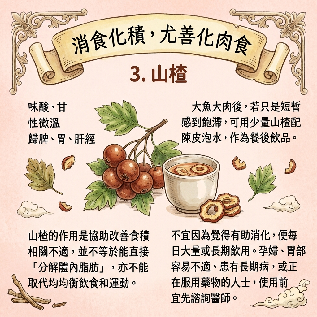 亭嘉的中醫日常-家中常備的5種藥食材-不適時的日常調理