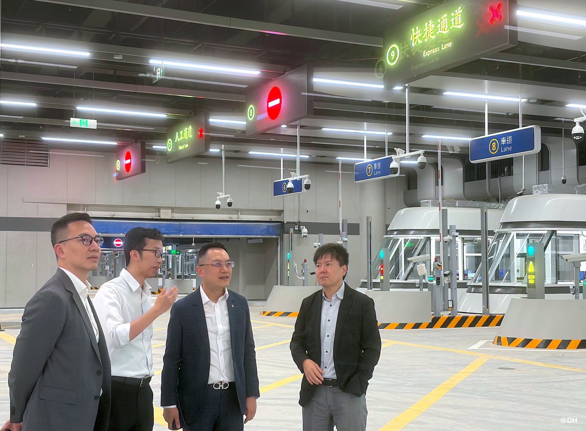 衞生署-皇崗口岸將設集體紅外線體溫偵測系統-可同時為大量旅客無感檢測