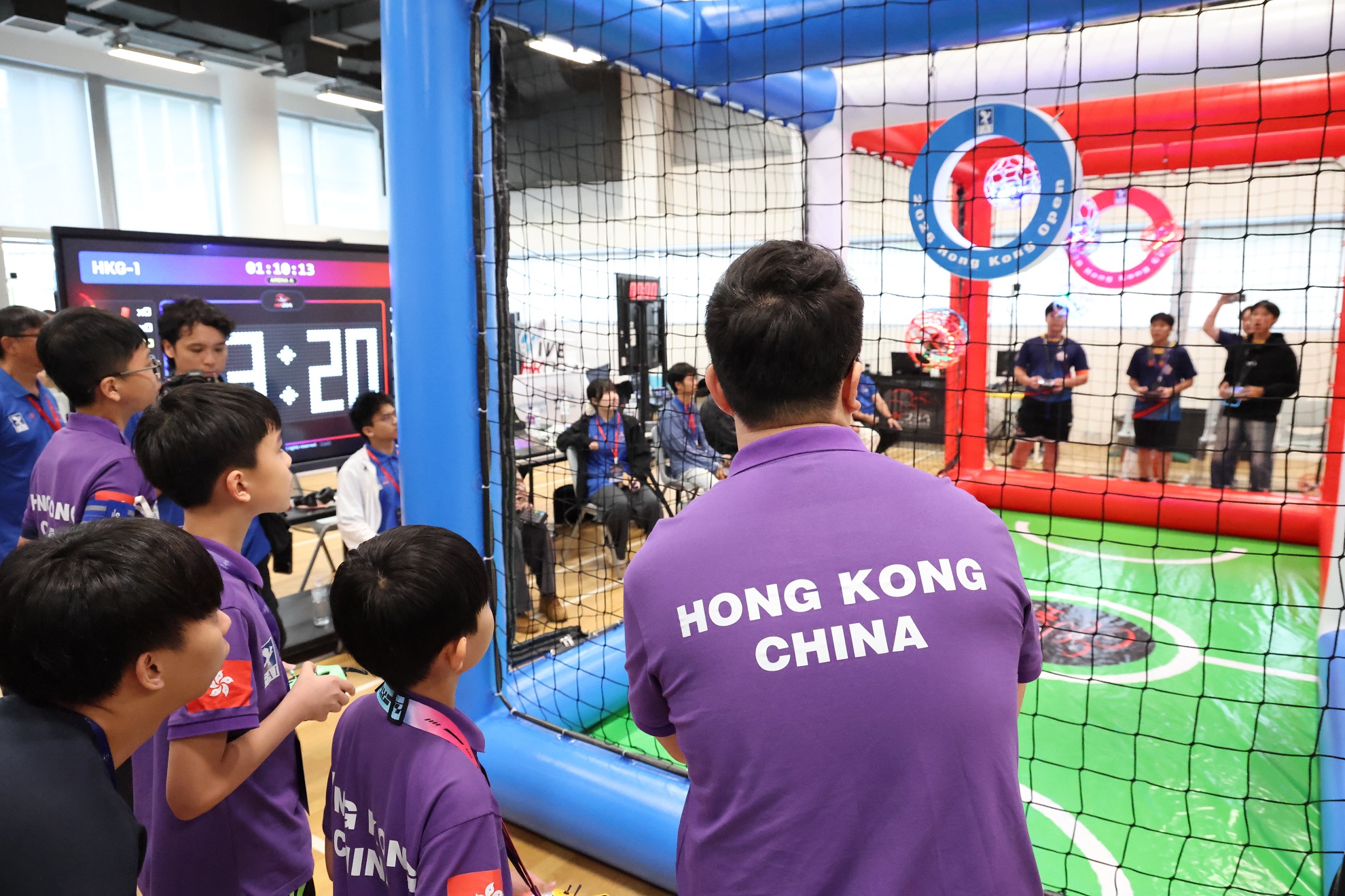 首屆FAI無人機足球公開賽收官-港隊過關斬將奪得亞軍