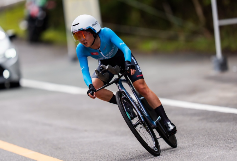 亚运会2026｜梁颖仪女子公路单车赛摘铜　港队连续两届夺牌