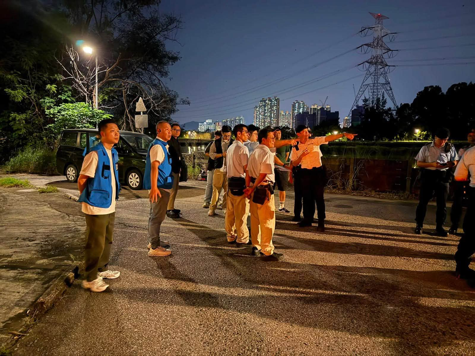 元朗狗咬人-漁護署警方聯合行動-再捕捉兩隻無人看管唐狗扣留觀察