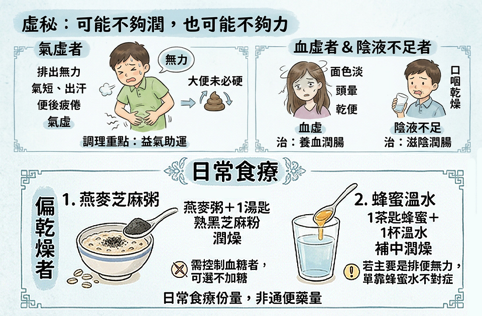 亭嘉的中醫日常-便秘也有-軟硬-之分-別一味吃大黃瀉火