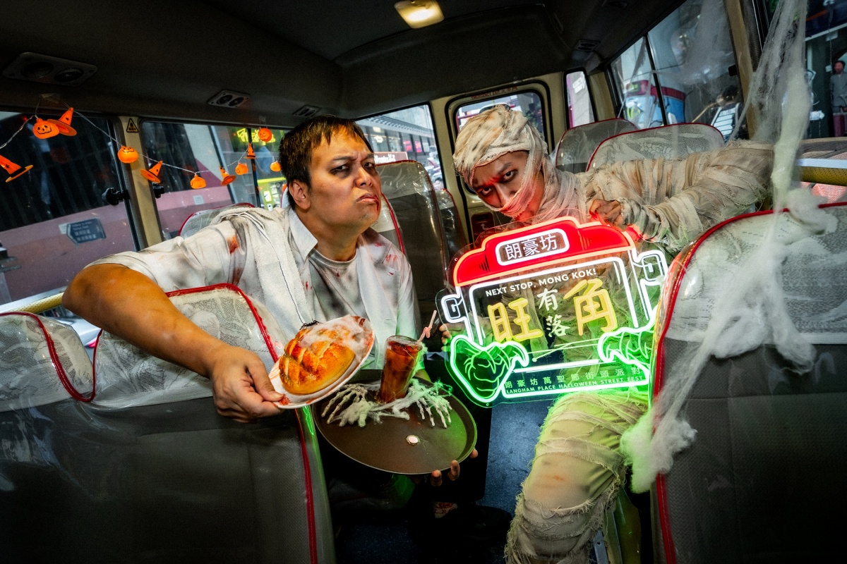 旺角有落--朗豪坊萬聖節街頭活動-感受最道地的港式怪誕派對
