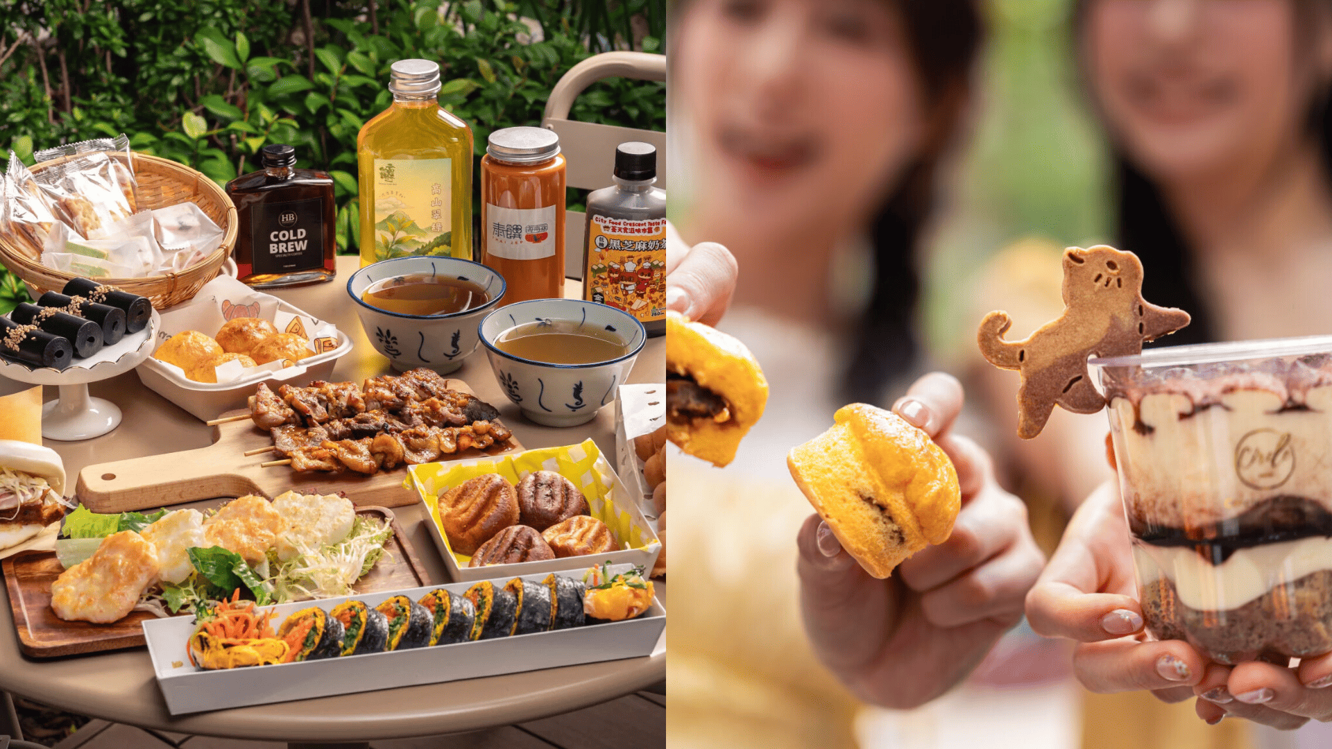 香港好去處-荃新天地滋味市集10-24起開鑼-逾15-品牌-澳門Bread-Station-低調高手-民豐餃子