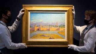 熱話-邱吉爾親繪二戰風景畫高價拍出-曾因政壇失意潛心藝術