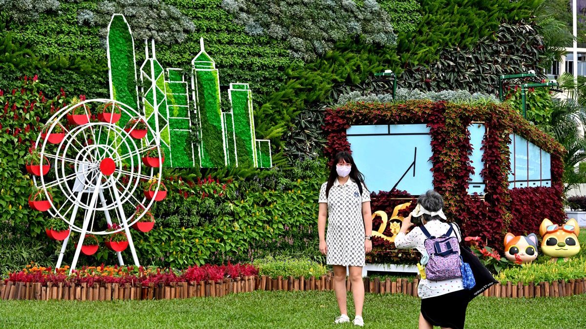 康文署推出「花悅滿城」計劃　打造花海慶回歸