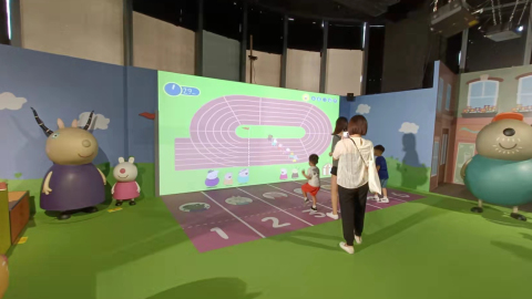 Peppa-Pig玩樂日互動特展融合高科技感測體驗-讓孩子盡情放電玩樂