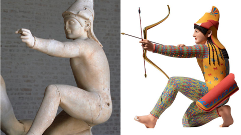 看展覽｜大都會藝術博物館新展-打破古希臘羅馬雕塑「一定是白色」的刻板印象