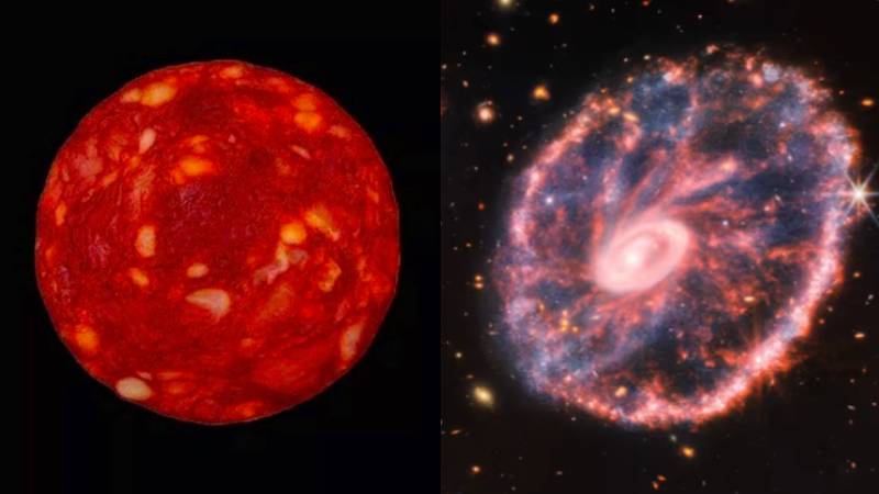 熱話｜韋伯太空望遠鏡拍到新恆星？物理學家開玩笑：其實是一片香腸