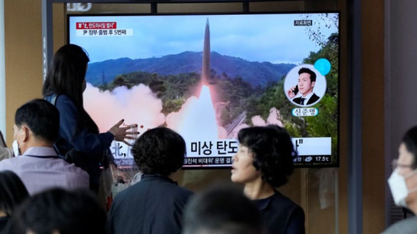 美韓聯合軍演在即　北韓再射短程彈道導彈