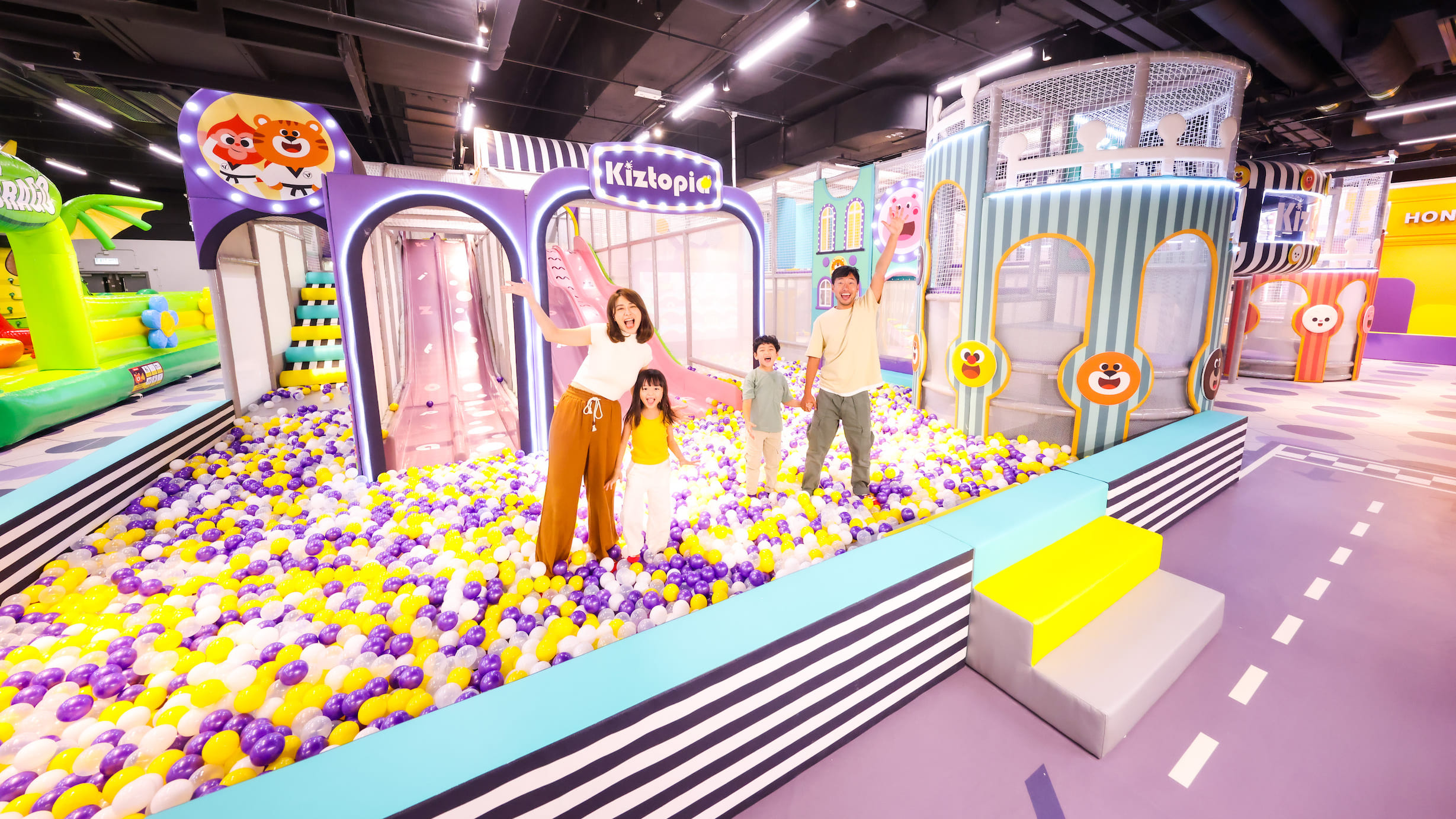 新加坡得獎最大型兒童室內遊樂場Kiztopia進駐沙田 萬二呎玩樂體驗區大人細路任玩！