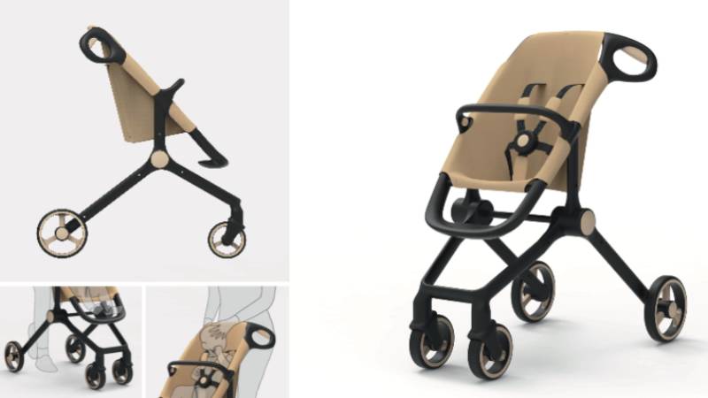 設計｜HKDI學生設計視障父母專用嬰兒車-勇奪德國紅點設計獎