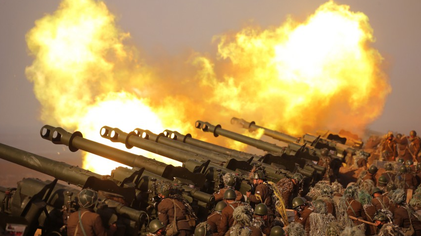 北韓向東西部海域發射130余發炮彈　南韓美國聯合炮擊演習