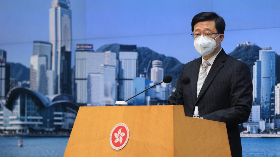 李家超-預算案反映他與團隊願景-料讓香港在復甦路上穩步前行