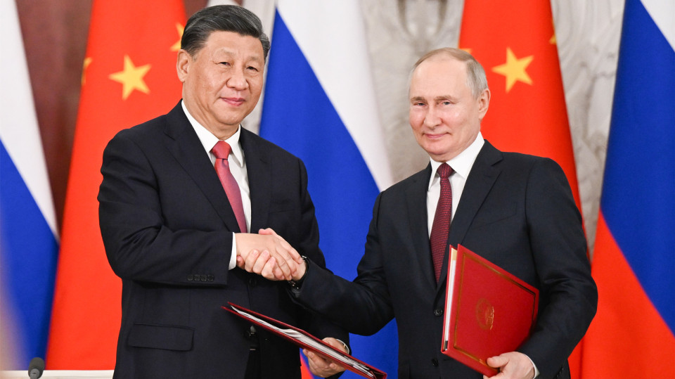 中俄元首簽署聯合聲明　強調通過和談解決烏克蘭危機