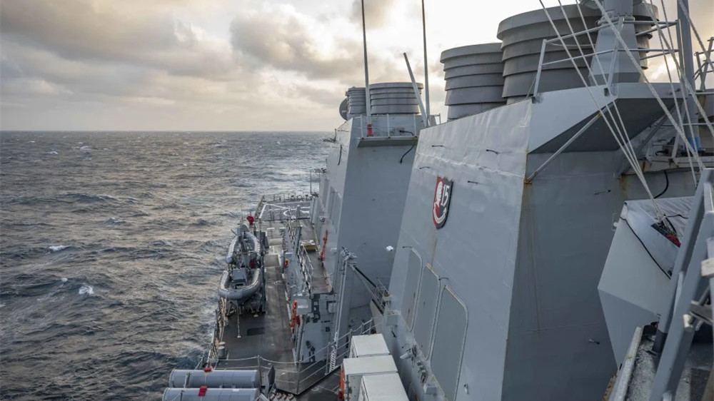 美艦擅闖中國西沙領海　南部戰區：跟蹤監視並予以警告驅離