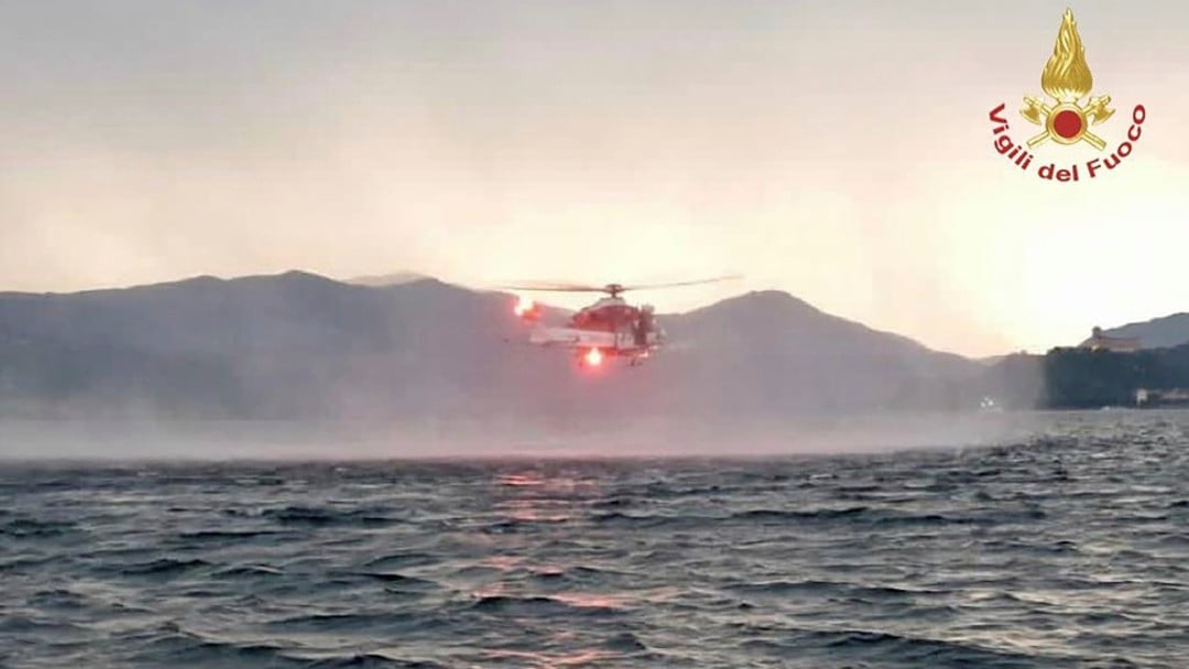 意大利觀光船遇惡劣天氣翻沉　載逾20客三死一失蹤