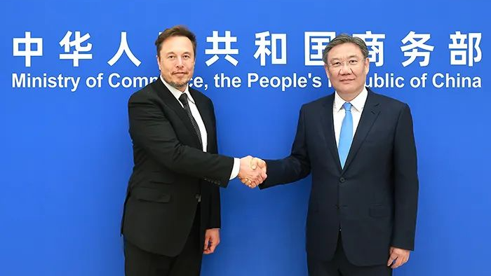 商務部部長王文濤會見馬斯克　指支持外企在華長期穩定發展