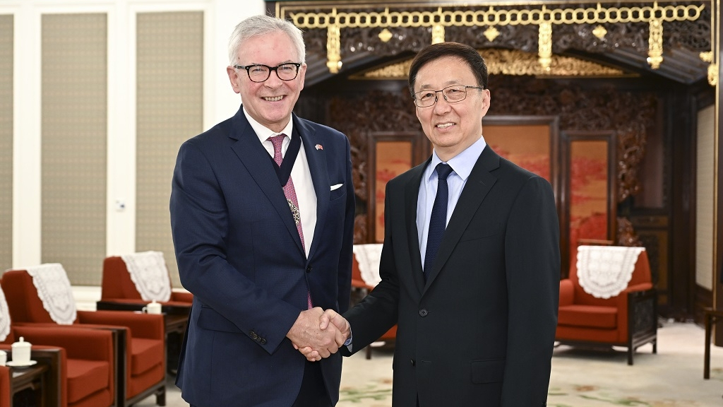 韓正北京會見英國倫敦金融城市長　指願與英金融界深化互利合作
