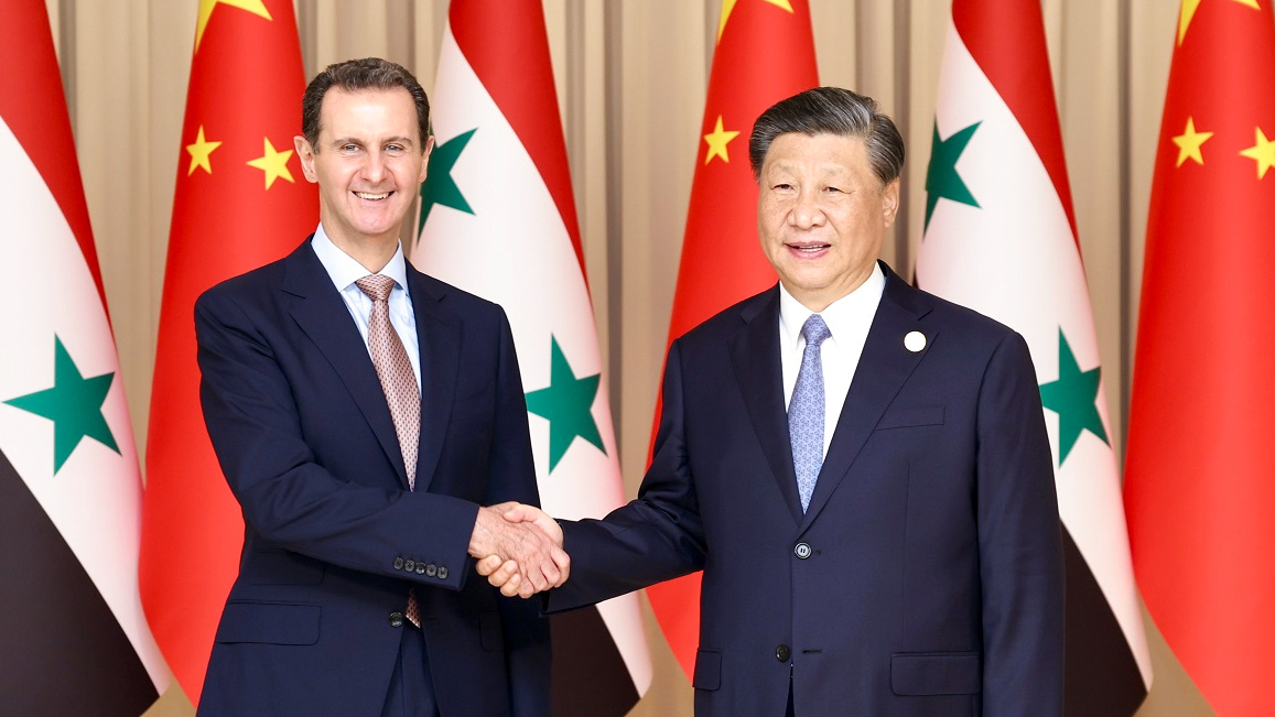 習近平杭州會晤敘利亞總統巴沙爾-中敘宣布建立戰略夥伴關係