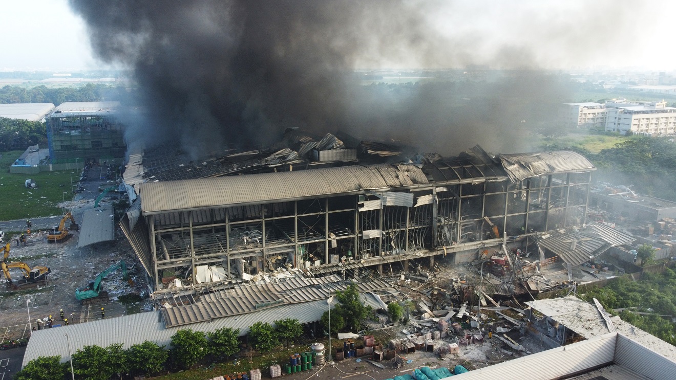 屏東工廠爆炸-逾28小時大火終撲滅-累計九死仍有一失蹤
