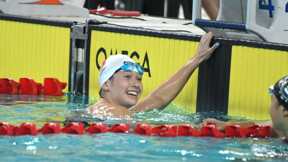 杭州亞運-何詩蓓50米蛙泳初賽破個人最佳-港隊女子4乘100米接力入決賽